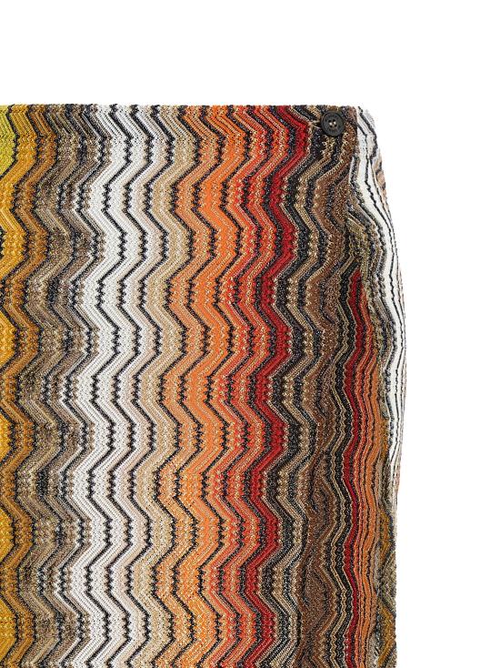 26SS 미소니 숏 스커트 MS26SH0ABR015DS91SC Multicolor - MISSONI