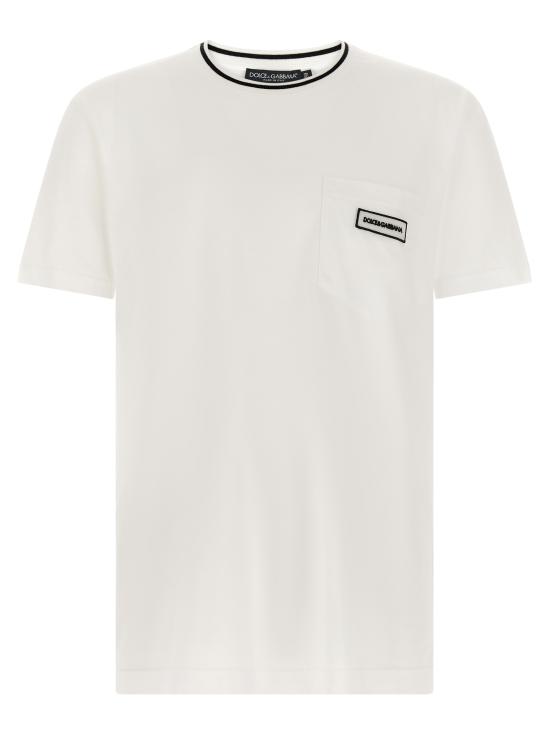 26FW 돌체앤가바나 반팔 티셔츠 G8RA2ZG7Q2PW0800 White