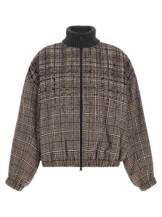 26FW 브루넬로 쿠치넬리 봄버 자켓 MG5577625PC016 Brown