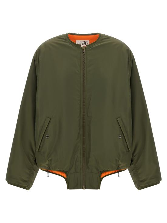 26FW MM6 메종마르지엘라 자켓 S52AM0364S53984728 Green
