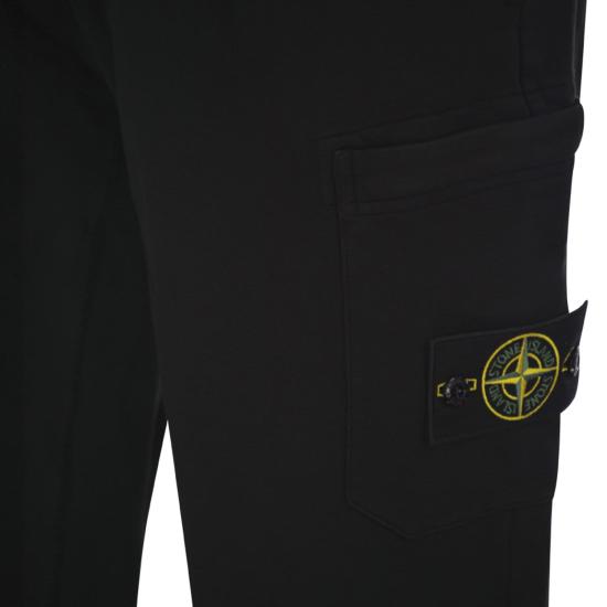 26SS 스톤 아일랜드 와펜 패치 조거 팬츠 와펜 패치 조거 팬츠 L2S156200021 BLACK - STONE ISLAND