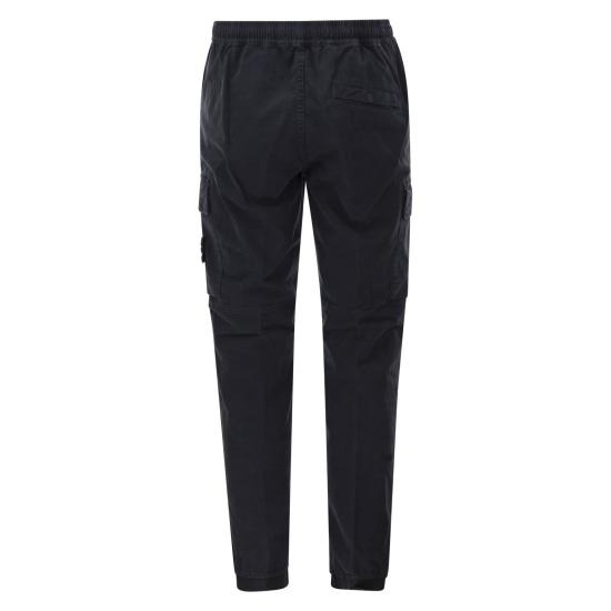 26SS 스톤 아일랜드 와펜 패치 테이퍼드 팬츠 L2S153100033 NAVY - STONE ISLAND