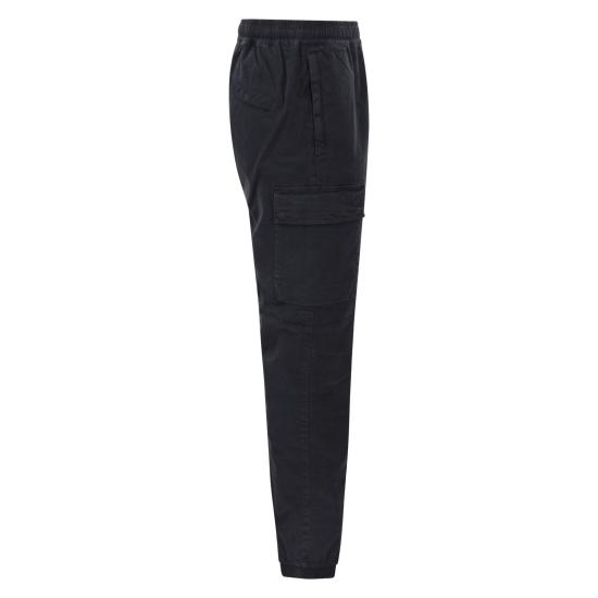 26SS 스톤 아일랜드 와펜 패치 테이퍼드 팬츠 L2S153100033 NAVY - STONE ISLAND