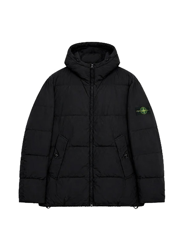 26FW 스톤 아일랜드 크링클 렙스 NY 패딩 재킷 크링클 렙스 NY 패딩 재킷 L2S154100037 BLACK