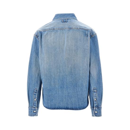26FW 자크뮈스 시몽 드 님 데님 셔츠 SHM00545AD00017 Blue - JACQUEMUS