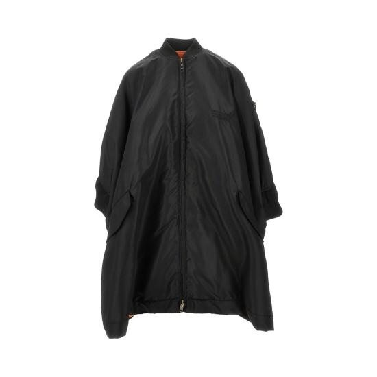 26SS MM6 메종마르지엘라 케이프 S52AM0345S53984 Black