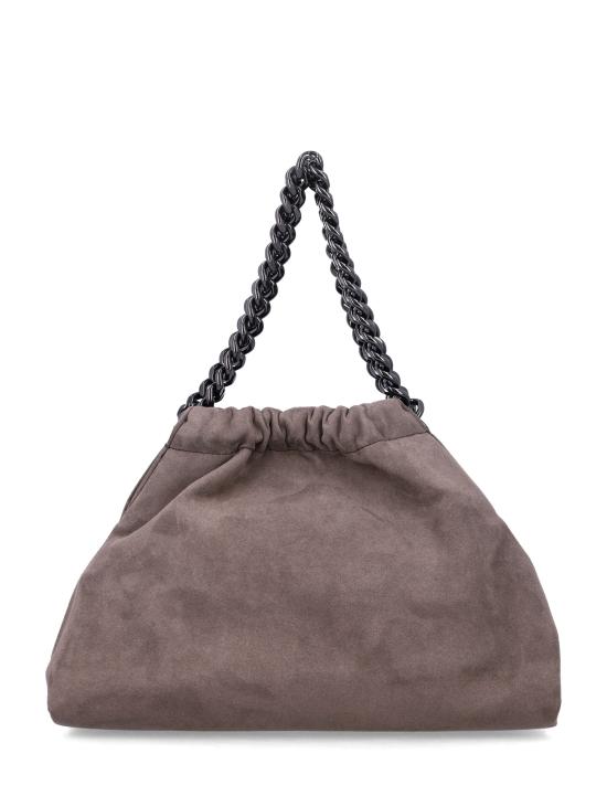 26FW 스텔라 맥카트니 팔라벨라 드로스트링 숄더백 7B0144WP0543 2822 DARK TAUPE - STELLA MCCARTNEY