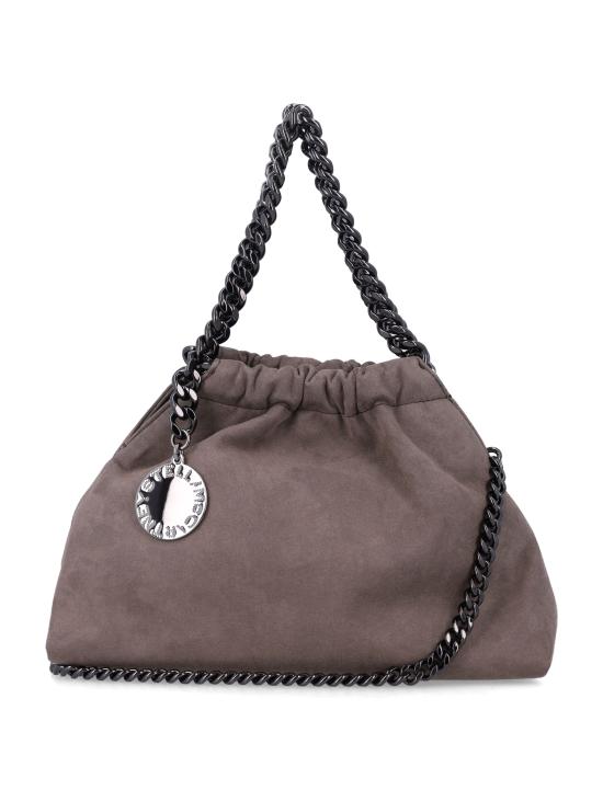 26FW 스텔라 맥카트니 팔라벨라 드로스트링 숄더백 7B0144WP0543 2822 DARK TAUPE