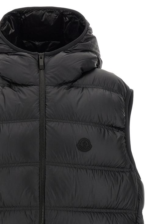 26FW 몽클레어 패딩 조끼 L20911A00120595B1999 Black - MONCLER