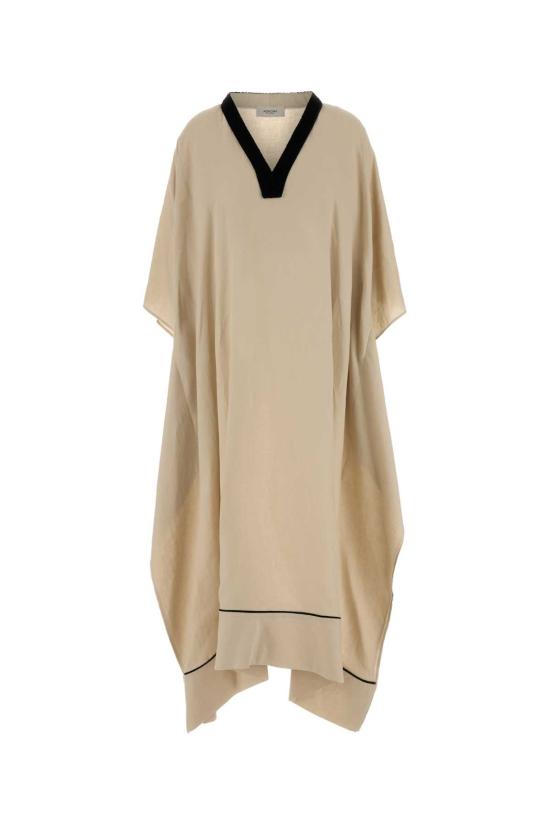 26SS 아뇨나 미디 원피스 TR1108YU3049 N43 Beige o Tan