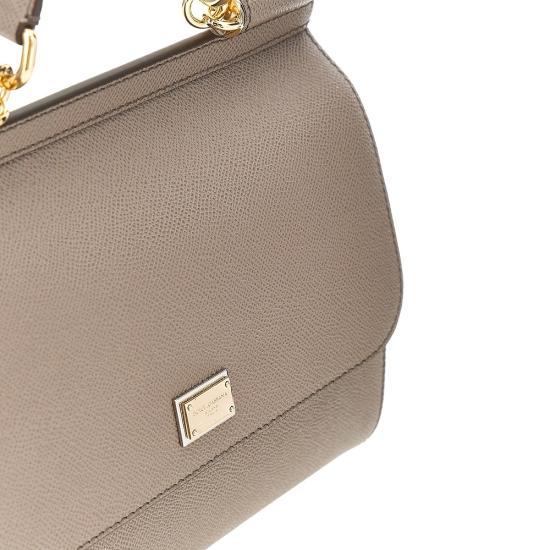 26FW 돌체앤가바나 라지 시실리 핸드백 BB6002B1001 Grey - DOLCE & GABBANA