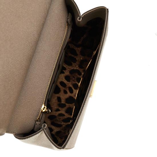26FW 돌체앤가바나 라지 시실리 핸드백 BB6002B1001 Grey - DOLCE & GABBANA