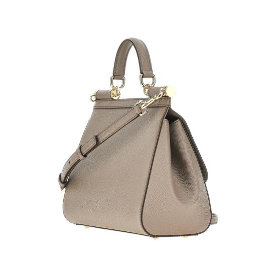 26FW 돌체앤가바나 라지 시실리 핸드백 BB6002B1001 Grey - DOLCE & GABBANA