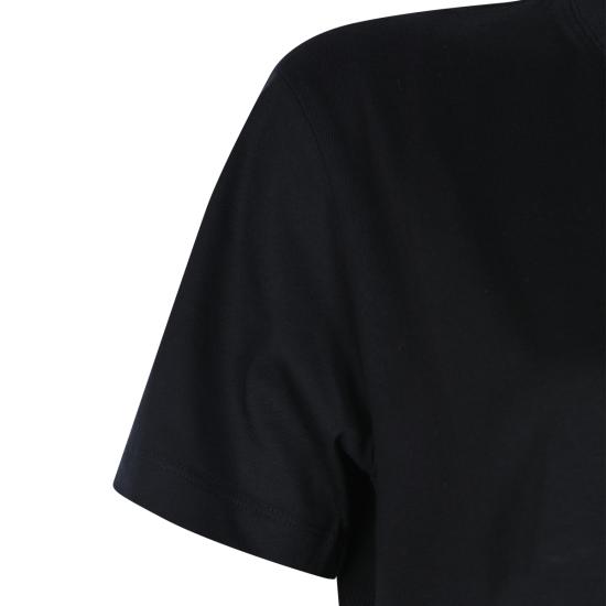 26FW 아미 스몰 하트 로고 티셔츠 BFUTS035 724001 BLACK - AMI