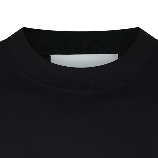 26FW 아미 스몰 하트 로고 라이트 코튼 저지 티셔츠 HTS346 724045 BLACK - AMI