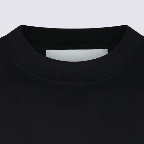 26FW 아미 스몰 하트 로고 라이트 코튼 저지 티셔츠 HTS346 724045 BLACK - AMI