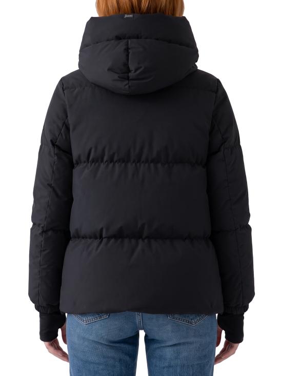 26FW 에르노 숏패딩 PI002045D BLACK - HERNO