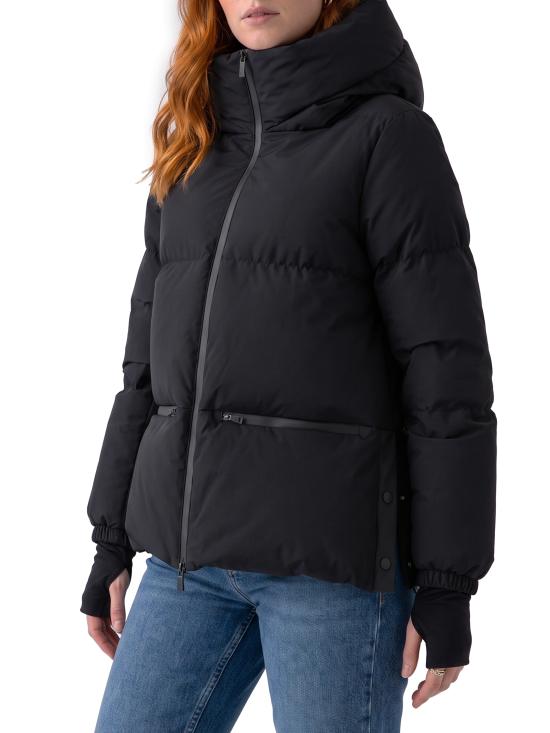 26FW 에르노 숏패딩 PI002045D BLACK - HERNO