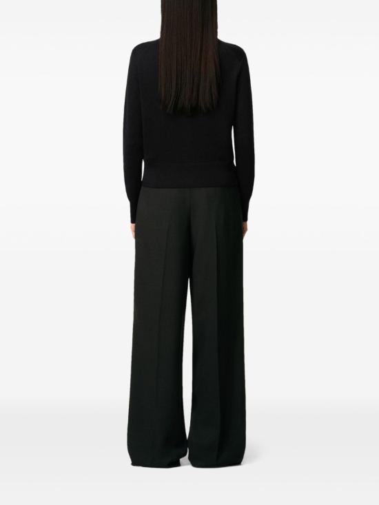 26FW 아미 크루넥 울 가디건 FKC361 001009 BLACK - AMI