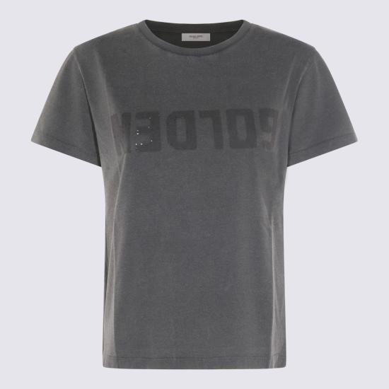 26FW 골든구스 반팔 티셔츠 GWP01221 P00067160318 ANTHRACITE - GOLDEN GOOSE