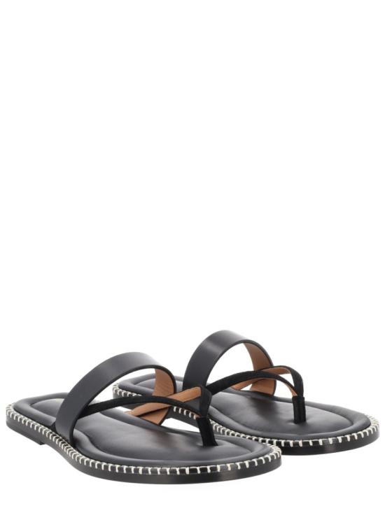 26SS 드리스 반 노튼 뮬/슬리퍼 021738 0105900 Black - DRIES VAN NOTEN