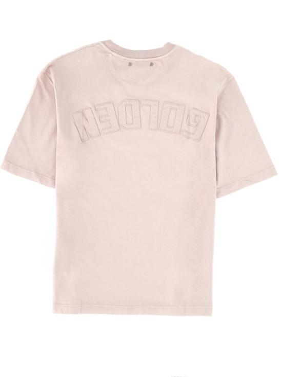 26SS 골든구스 반팔 티셔츠 GUP01873 P00157625235 Pink - GOLDEN GOOSE