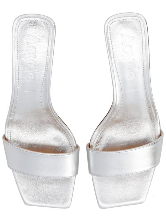 26SS 에이드 뮬/슬리퍼 A11 HS0672007007 126 SILVER - AEYDE