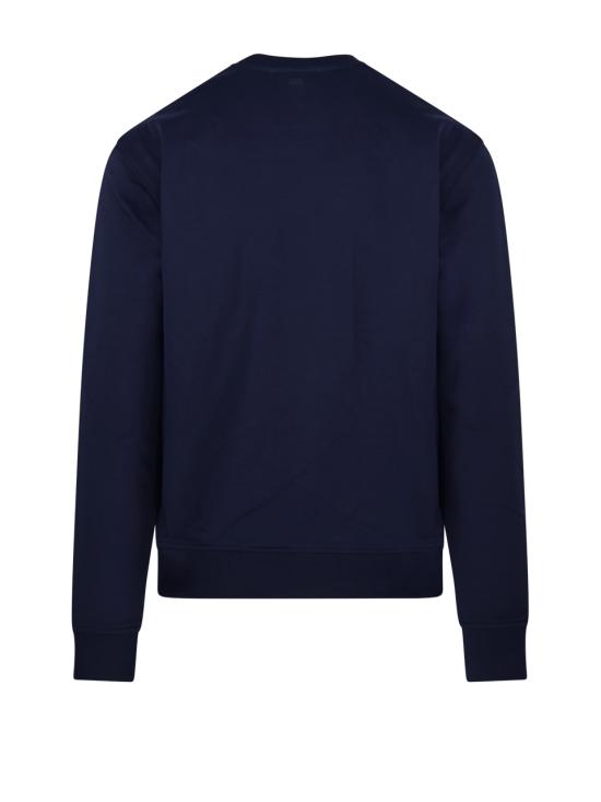 26FW 아미 스몰 하트 로고 스웨트셔츠 BFUSW035 730 430 NIGHT BLUE - AMI