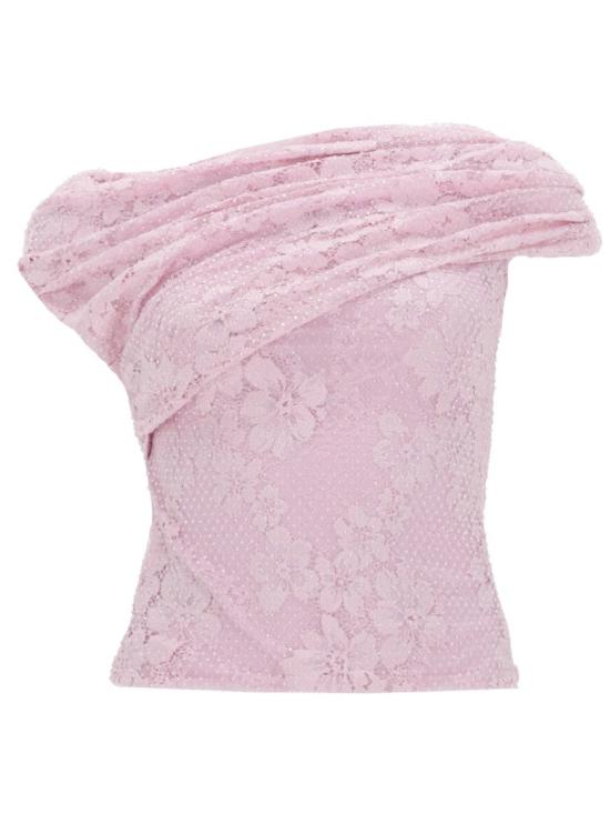 26SS 셀프 포트레이트 민소매 티셔츠 RS26 002T P PINK