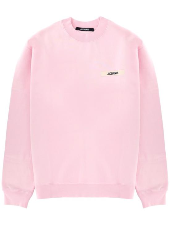 26SS 자크뮈스 그로그랭 스웨트 셔츠 SSM00206AJ0 0126431 Pink
