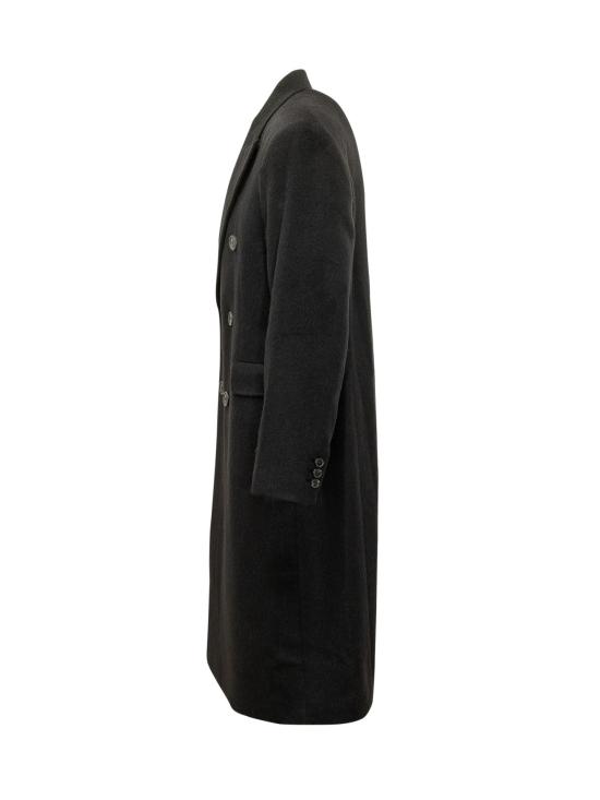 26FW 아워레가시 헤어리 울 웨일 코트 M4201WB BLACK HAIRY - OUR LEGACY