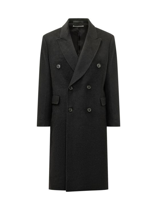 26FW 아워레가시 헤어리 울 웨일 코트 M4201WB BLACK HAIRY