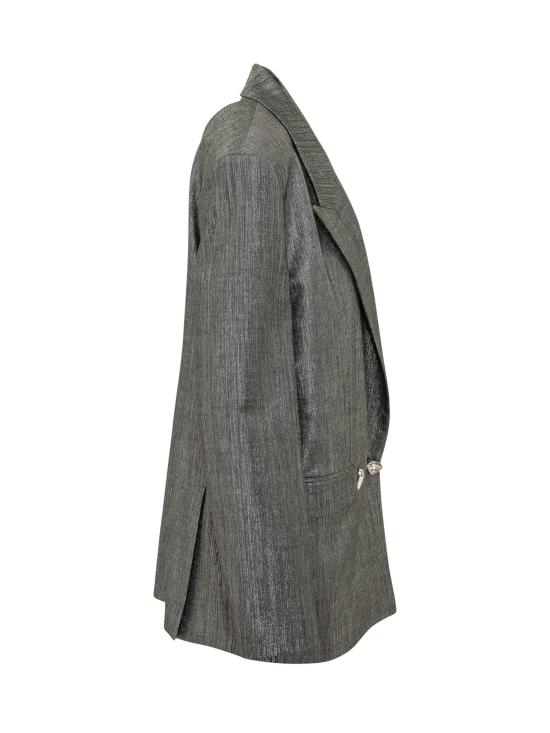 26FW 핑코 수트 자켓 107421A3G4 IK1 MULT GRIGIO ARGENTO - PINKO