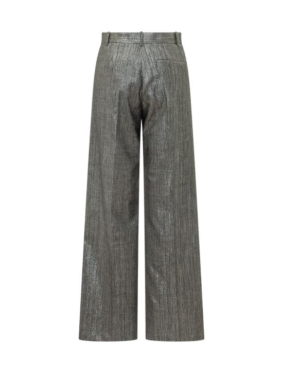 26FW 핑코 스트레이트 팬츠 107422A3G4 IK1 MULT GRIGIO ARGENTO - PINKO