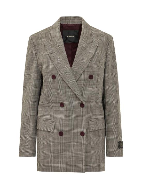 26FW 핑코 수트 자켓 105617A3FF CYZ BEIGE BORDEAUX