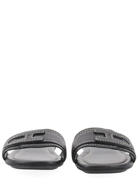 26SS 호간 뮬/슬리퍼 HXW6850GC20 KXTB999 Black - HOGAN