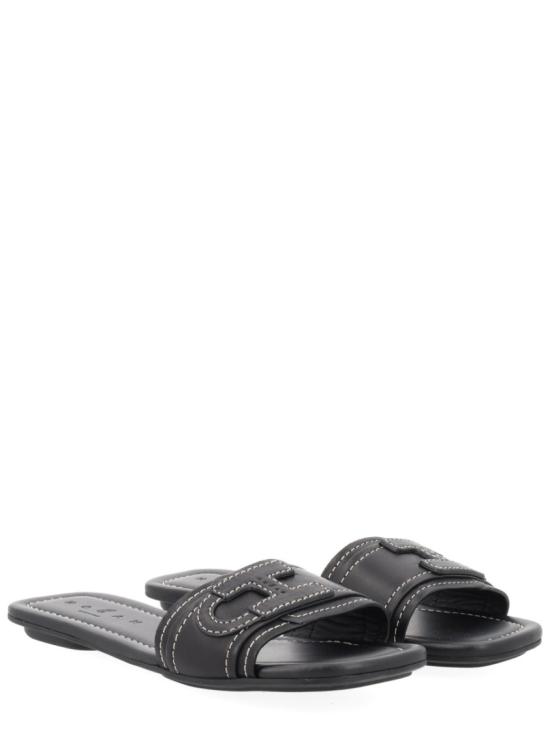 26SS 호간 뮬/슬리퍼 HXW6850GC20 KXTB999 Black - HOGAN
