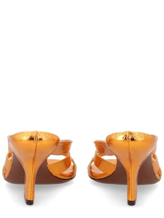 26SS 드리스 반 노튼 뮬/슬리퍼 011799 0207353 Gold - DRIES VAN NOTEN