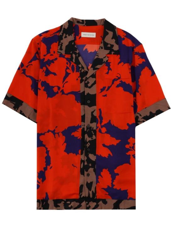 26SS 드리스 반 노튼 반팔 셔츠 020742 3082351 Multicolor