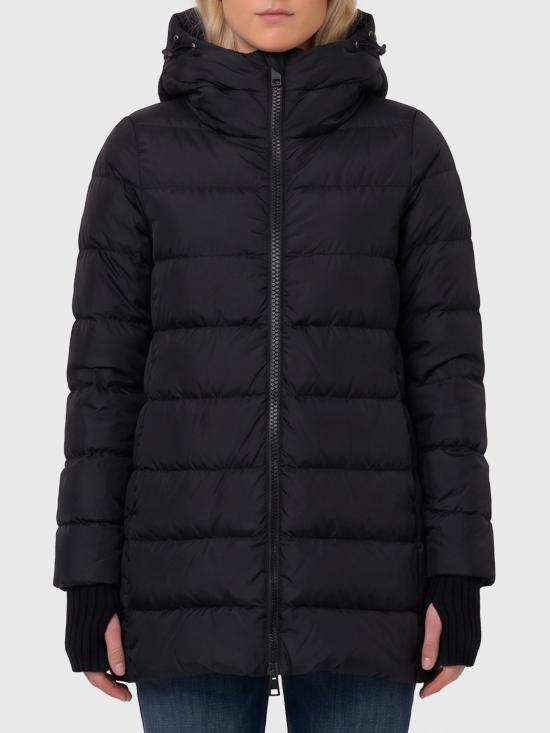 26FW 에르노 A-쉐입 나일론 샤모니 자켓 PI0660D BLACK
