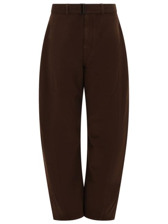 26SS 르메르 트위스트 벨티드 팬츠 PA326 LD1068BR423 Brown
