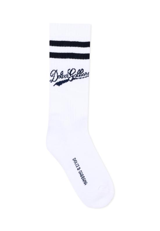 26FW [키즈] 돌체앤가바나 발목 양말 LBKAE5 JBCKR W4335 WHITE