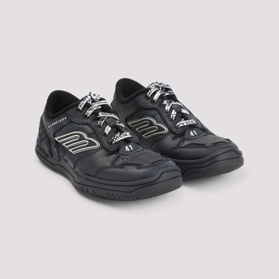26FW 발렌시아가 햄튼스 미디움 원 아웃 스니커즈 841765 WCURB 1000 BLACK - BALENCIAGA