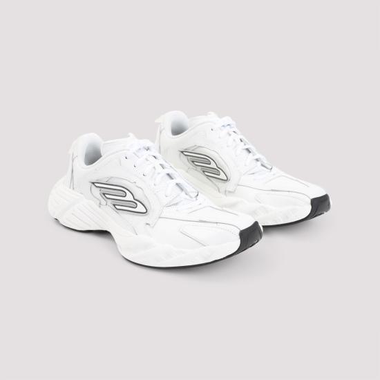 26FW 발렌시아가 먼데이 슈 825418 WDTSC 9110 WHITE BLACK GREY - BALENCIAGA