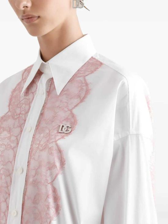 26SS 돌체앤가바나 블라우스 F5T33TFU5T9 W0800 BIANCO OTTICO - DOLCE & GABBANA
