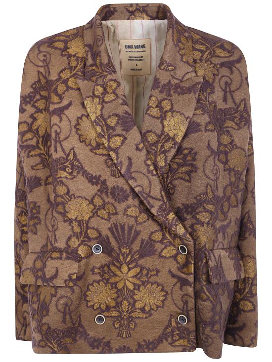 26FW 우마 왕 자켓 UP6001 099 UW246 MUSTARD BROWN