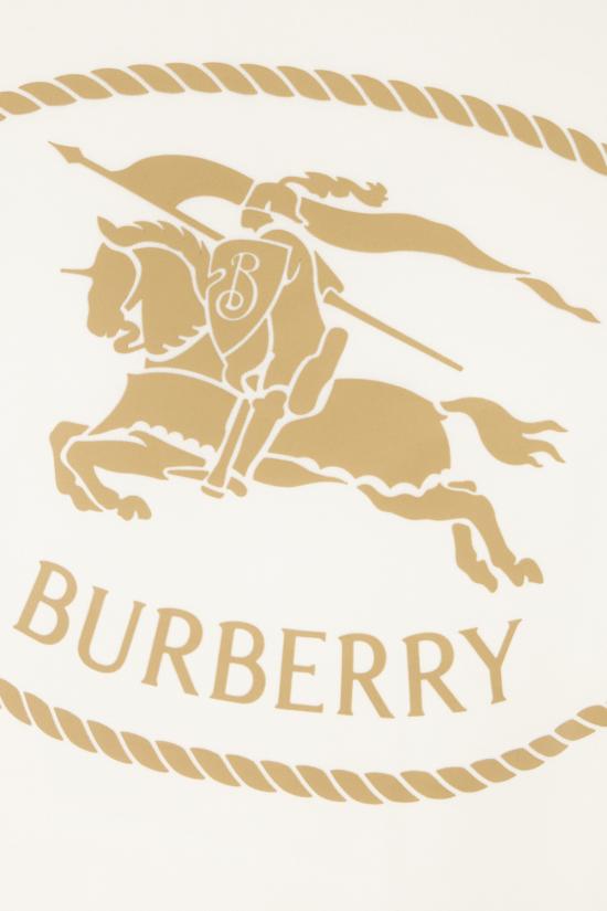 26FW 버버리 나이트 스탬프 코튼 티셔츠 8110112 B7078 CHALK - BURBERRY
