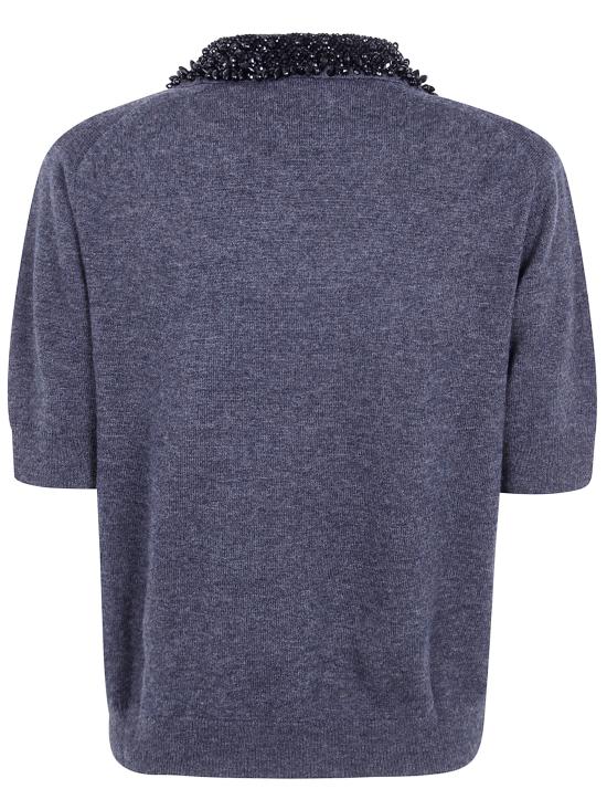 26FW 세미쿠튀르 폴로 티셔츠 Y6WH70 Y47 MEDIUM GREY - SEMI-COUTURE
