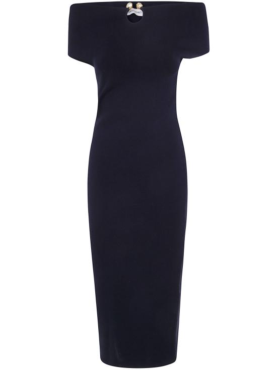26FW 알베르타 페레티 미디 원피스 0486 6608 0555 BLACK