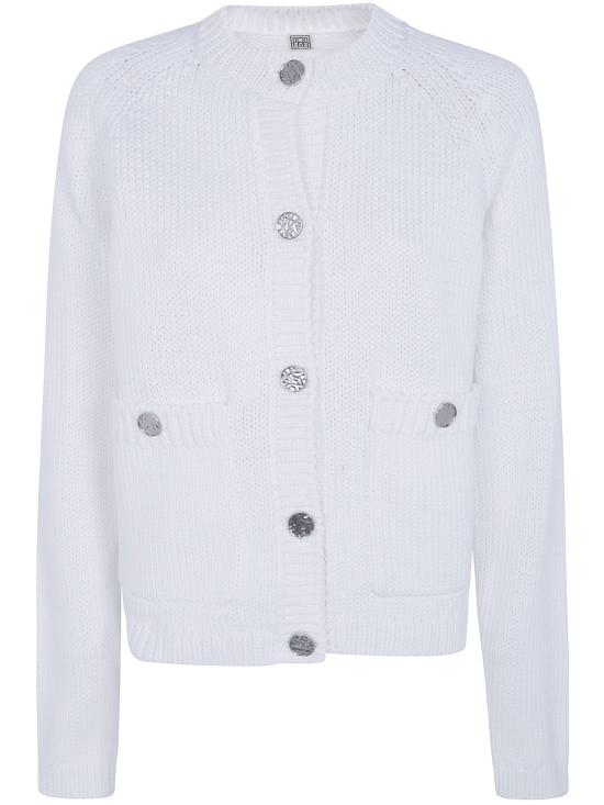 26FW 토템 가디건 263 WRT0853 YA0299 047 WHITE